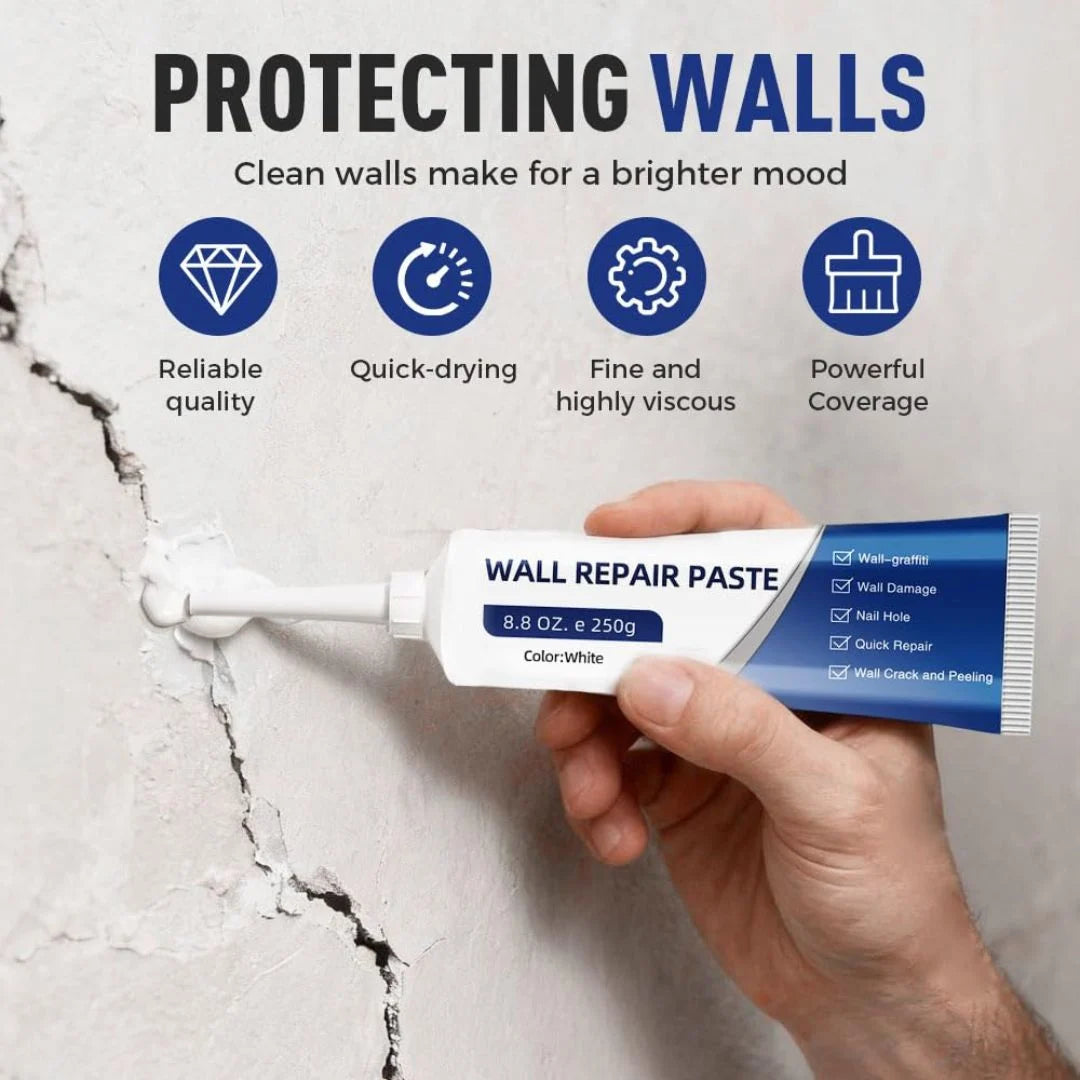 Drywall repair kit with scraper and filler