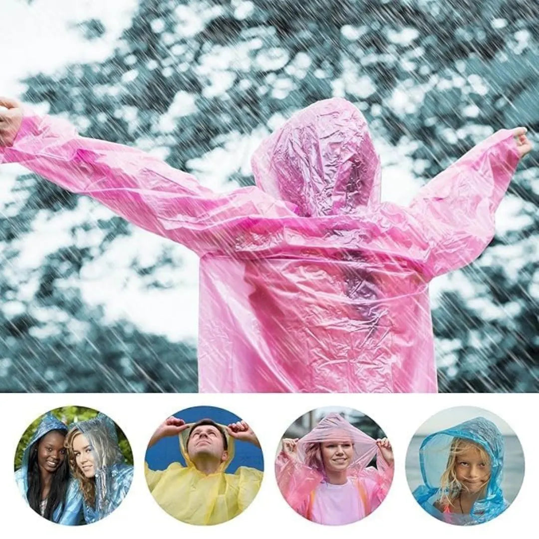 Mini ball raincoat colours and packaging